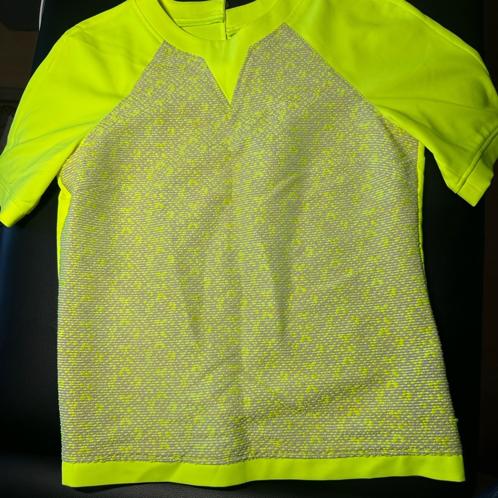 Ted Baker Neon Yellow Athletic Shirt